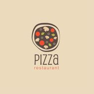 pizza restaurant design element for business