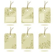 Hang tags design elements N3