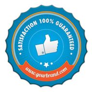 Satisfaction guaranteed badge N3