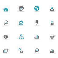 Icon Set Web buttons N3