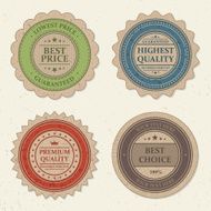 vintage labels N42