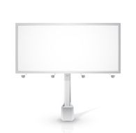 White billboard