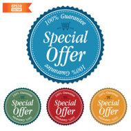 Special Offer Stickers set