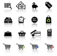 Shopping Icons N445