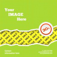 Sale design background with space for you image N2