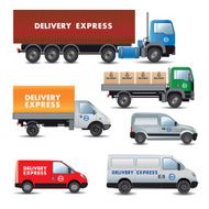 Delivery and shipment service cars