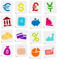 Money icons N19