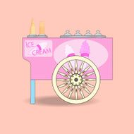 ice cream cart N6
