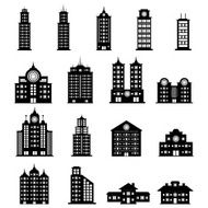 Building Black and White set 5