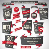 Set of retro product recommendations N35