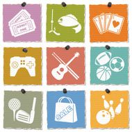 Hobbies Icons N3