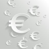 Abstract Background with Euro Symbol N2