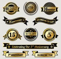 Golden Anniversary Badge Collection N4