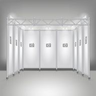 Trade exhibition stand display