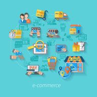 Shopping E-commerce Concept N2