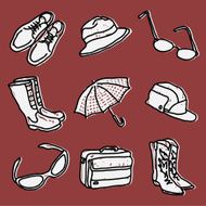 men accessories set