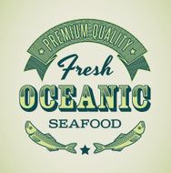 Vintage label - Oceanic N2