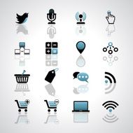 Internet-business icons N3