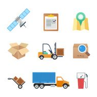 Logistics icons N32