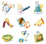 Cartoon style objects N2