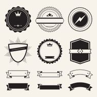 retro badges N8