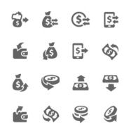 Money Moving Icons N2