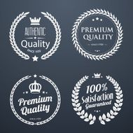 Quality vintage laurel wreaths N2