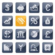 Finance and banking icons N4