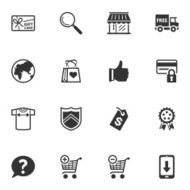 Shopping and E-commerce Icons - Set 2