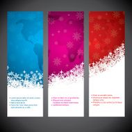 Christmas label set with text N2