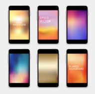 Mobile Phones Blurred Backgrounds N5