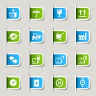 Label - Logistic and Shipping icons N2