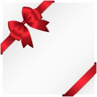 Ribbon and Bow Background