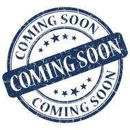 coming soon blue stamp