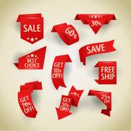 Origami sale ribbons N3
