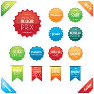 Les boutons de promotion en fran&ccedil;ais