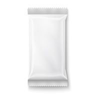 White wet wipes package