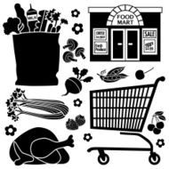 grocery store icons N3