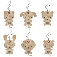 Cardboard Animal Labels