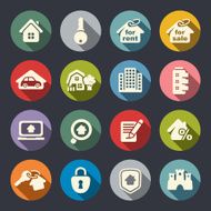 Real Estate Icons N84