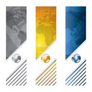 Business vector banner global concept N2