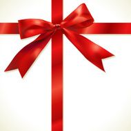 Crossed Gift Ribbon