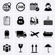 Logistics and Shipping icon N2