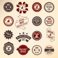 Retro label collection N5