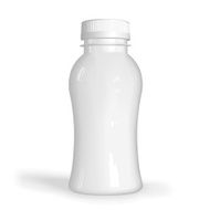 vector plastic bottle isolated