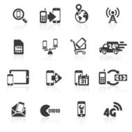 Smart Phone Sales &amp; Service Icons