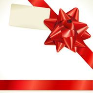 Gift Bow and card