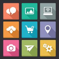 Flat Vector Icons N2