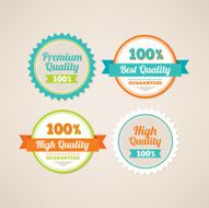 Collection of High Quality labels