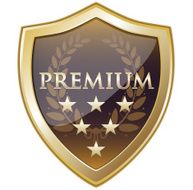 Premium Gold Shield